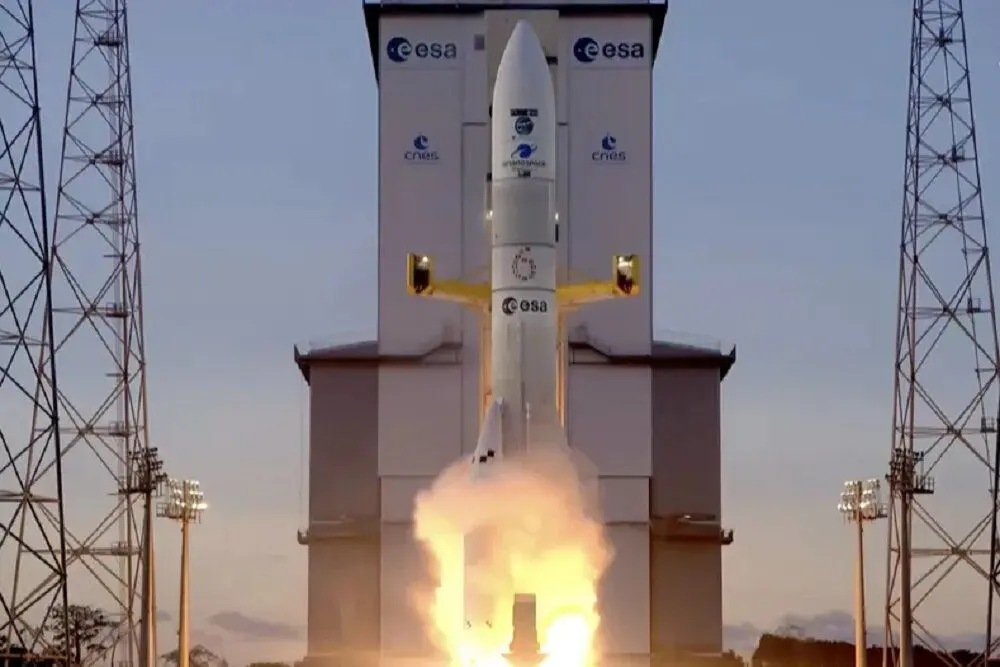 ماهواره جدید اروپا به فضا رفت 1 ماهواره جدید اروپا به فضا رفت