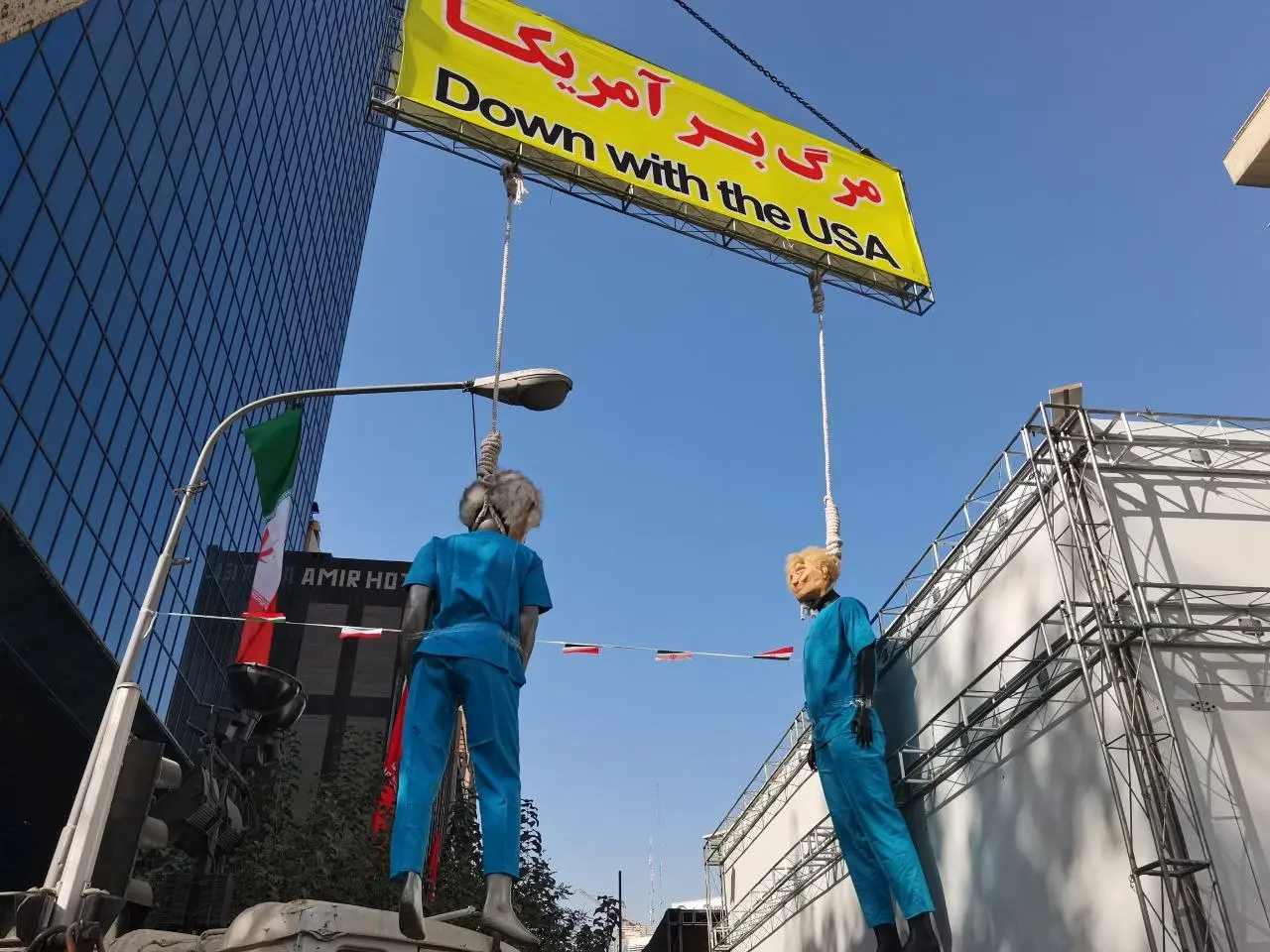 محاکمه و اعدام نمادین ترامپ و نتانیاهو در 13 نوامبر 5 19