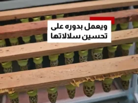 مردی که 12 کیلو زنبور در دست دارد 8 مردی که 12 کیلو زنبور در دست دارد