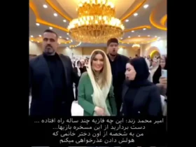 واکنش تند رئیس محمد زند به محافظان متین ستوده 8 واکنش تند رئیس محمد زند به محافظان متین ستوده