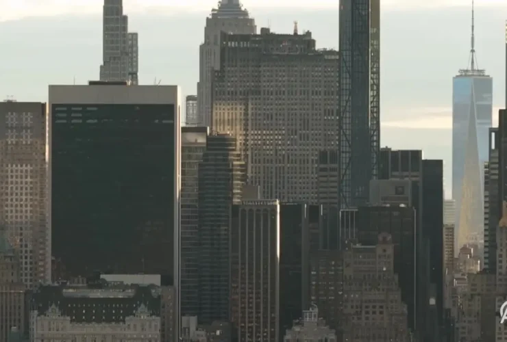 پارک مرکزی نیویورک به رنگ‌های اوج پاییزی است