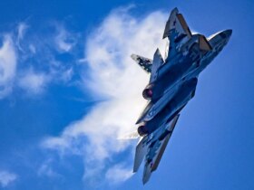 پرواز سوخو 57 در همسایگی ایران راه اندازی شد/ اژدهای مسلح کرملین