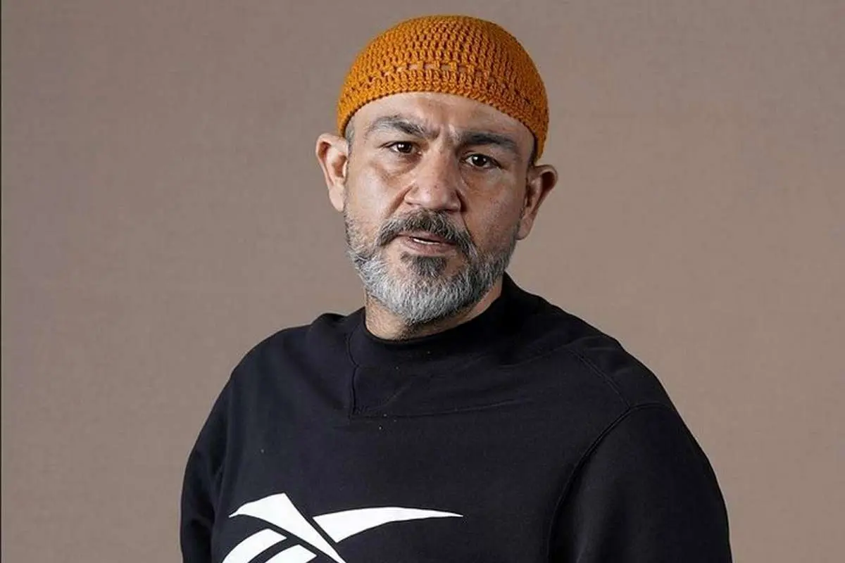 چهره خصوصی مهران غفوریان در اتاق گریم