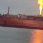 کشتی ترکیه در اوکراین هدف قرار گرفت