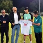 گذراندن 100 مسابقه ملی; سورپرایز ویژه طارمی در تمرین