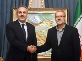 دیدار با علی لاریجانی وزیر امور خارجه