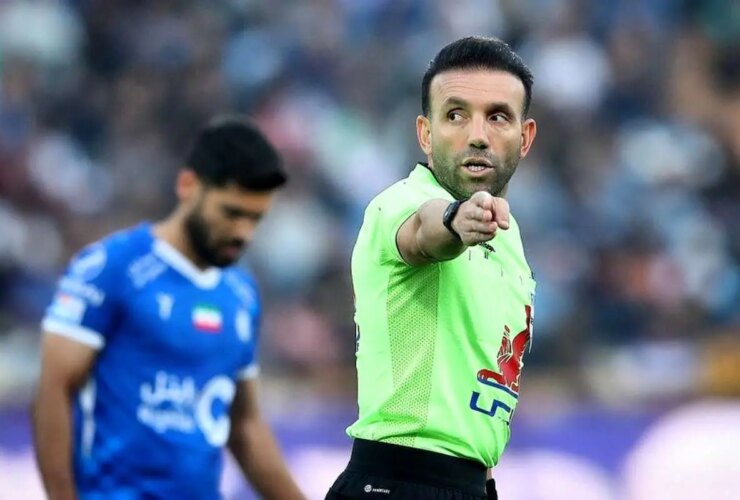وحید کاظمی قضاوت دربی 106 را بر عهده گرفت