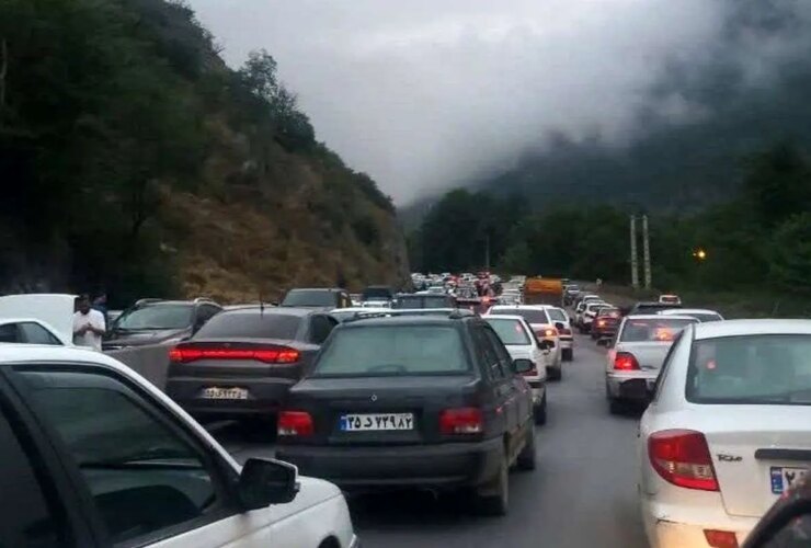 زمان بازگشایی ترافیک سنگین در محور هراز و سوادکوه/کندوان