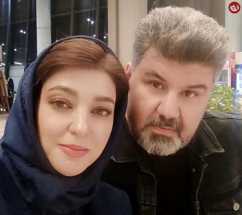 سهیلا پس از 8 سال (سریال آنام) و در کنار همسرش 5 سریال آنام