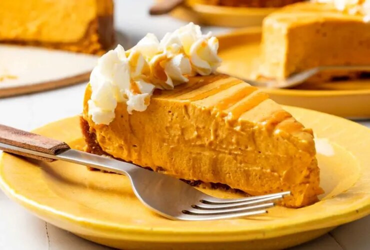 چیزکیک کدو حلوایی با این روش مخصوص شب یلدا درست کنید! 27 چیزکیک کدو حلوایی