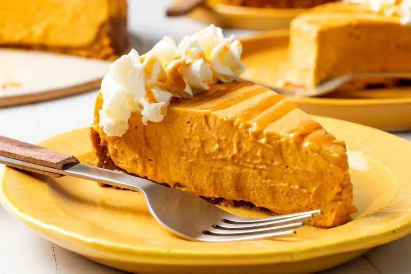 چیزکیک کدو حلوایی با این روش مخصوص شب یلدا درست کنید! 1 چیزکیک کدو حلوایی