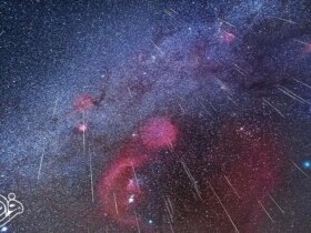 بامداد سوم آذرماه یک شهاب در آسمان ایران می بارد!