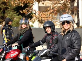 تصاویر; آموزش موتور سواری به بانوان در تهران 8 تصاویر; آموزش موتور سواری به بانوان در تهران