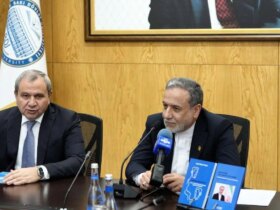 سخنرانی عراقچی در دانشگاه دولتی باکو