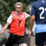 در تمرین مس جباری بدون معرفی توپ را زد!