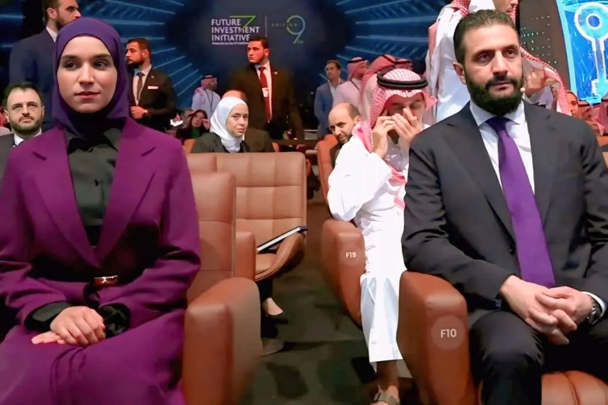 جولانی و همسرش شروع به گریه کردند