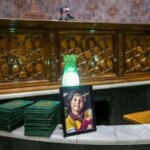 تصاویر; حاشیه و متن مراسم ترحیم خانواده معاون رئیس جمهور