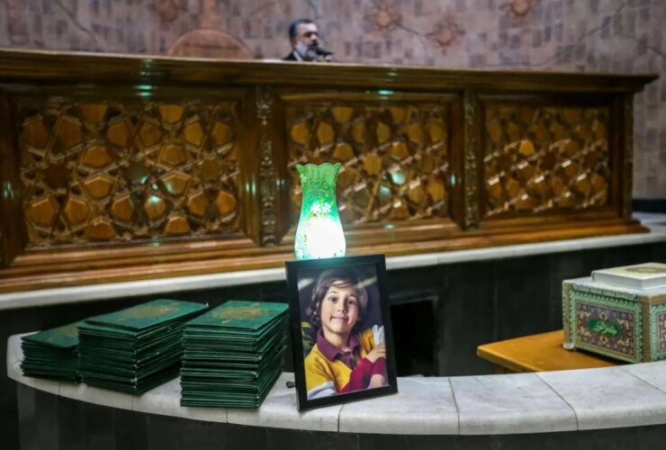 تصاویر; حاشیه و متن مراسم ترحیم خانواده معاون رئیس جمهور