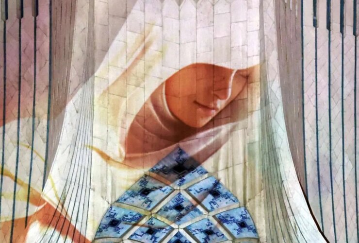 تصاویر; چهره مادری برج آزادی