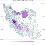 بارش برف در غرب ایران
