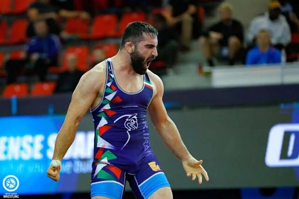 مبارزه سخت حسن یزدانی با مقام سوم جهان در فینال 1 مبارزه سخت حسن یزدانی با مقام سوم جهان در فینال