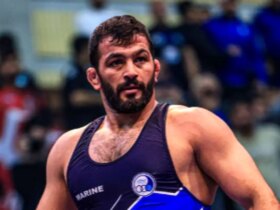 برای دیدن؛ پیروزی حسن یزدانی مقابل گیلیج در فینال کشتی آزاد