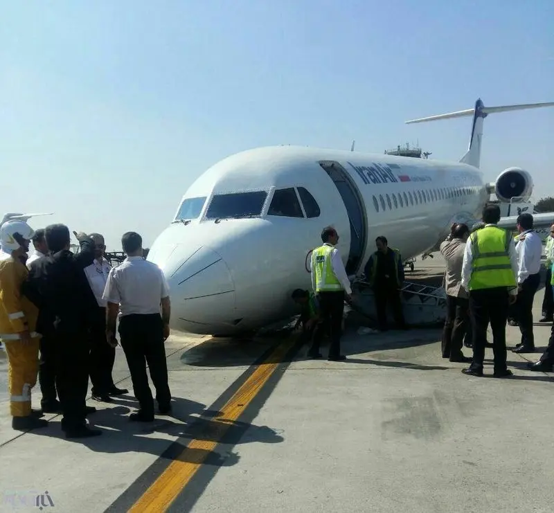 فوکر 100; جت دهه 80 که ستون پروازهای داخلی ایران شد 7 فوکر 100