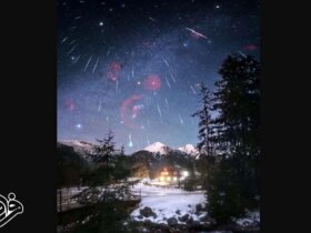 عکس روز ناسا؛ بارش شهابی جوزا در دل کوه های برفی 8 عکس روز ناسا؛ بارش شهابی جوزا در دل کوه های برفی