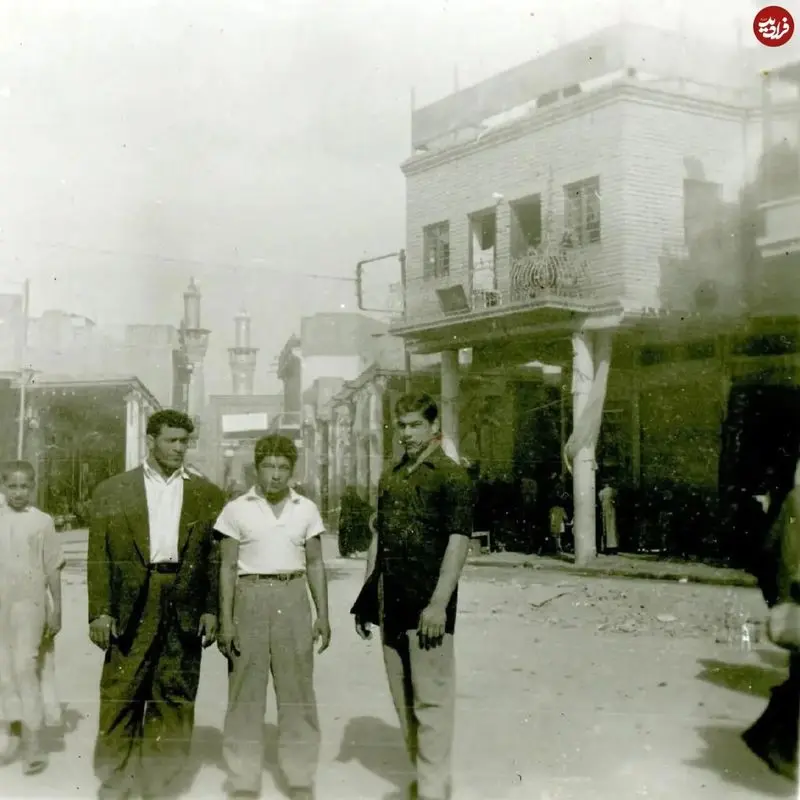 (عکس) غلامرضا تختی در کربلا ۱۳۳۳ 5 123