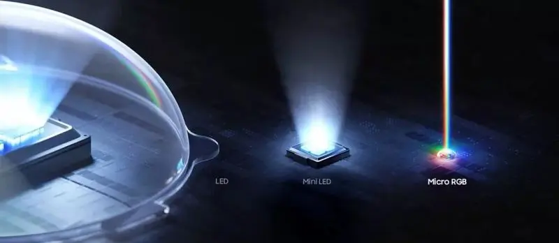 ال جی اولین تلویزیون Micro RGB خود را معرفی کرد 5 تلویزیون LG Micro RGB evo LG