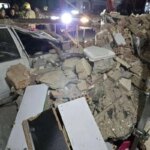 4 نفر زیر آوار ساختمان فروریخته در یافت آباد زنده ماندند