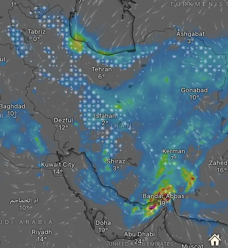 چرا همه جا به جز تهران بارون اومد؟ 1 پیش بینی آب و هوا