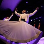 تصاویر; رقص سما درویشان چرخان در سالگرد مرگ مولانا