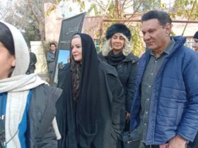 مراسم تشییع پیکر حمید طالقانی + عکس