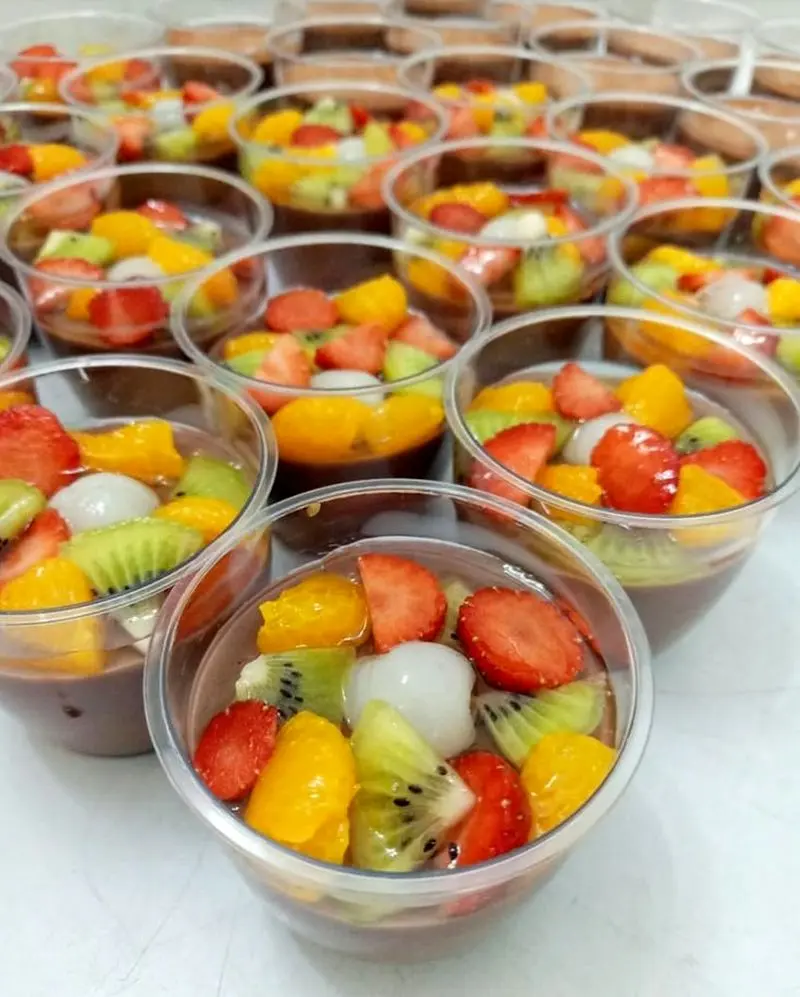 این سه دسر میوه شیر را برای شب چله آماده کنید! 1 دسر میوه ای