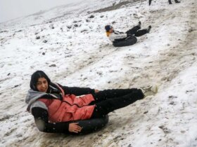 تصاویر; شادی در دل مشهد بارید