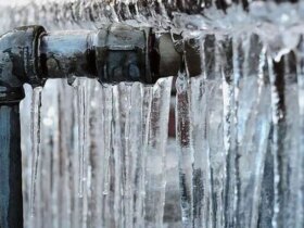 هشدار در مورد یخ زدگی کنتورهای آب