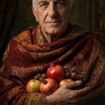 تبریک متفاوت رضا کیانیان برای شب یلدا / عکس