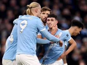 منچسترسیتی 3-0 وستهام را شکست داد. پیروزی بزرگ با بچه غول! 9 شهر شهر