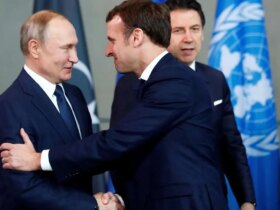 پوتین آماده دیدار با رئیس جمهور فرانسه است