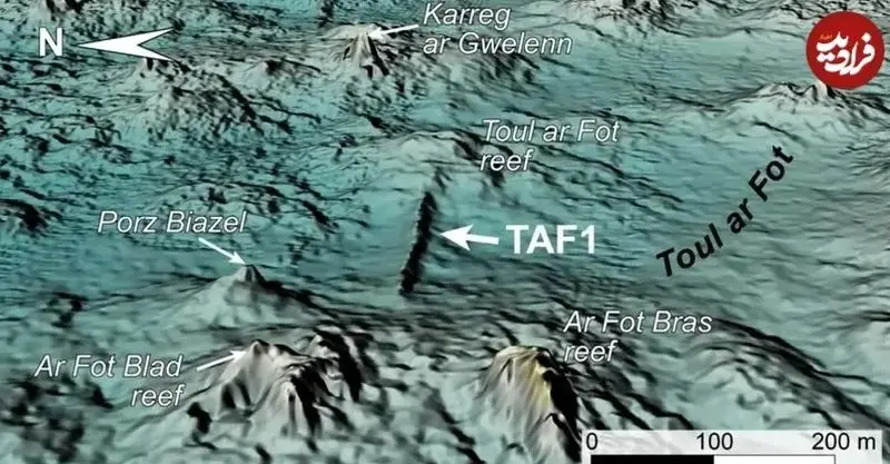 کشف دیوار باستانی 7800 ساله به عمق 9 متر در اقیانوس 5 دیوار باستانی