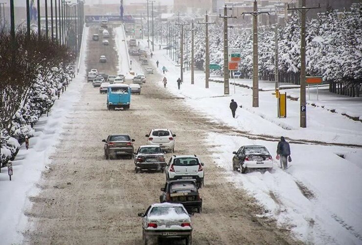 22 درصد ایران پوشیده از برف است 15 22 درصد ایران پوشیده از برف است