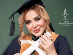 بهاره رهنما با گریه دکتر شد 14 فنر راهنما