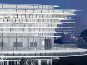 فرودگاهی در آسمان؛ معماری باشکوه با الهام از ابرها