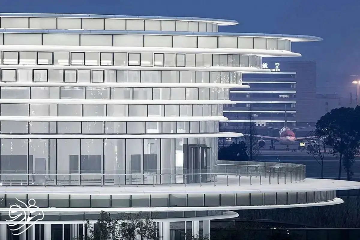 فرودگاهی در آسمان؛ معماری باشکوه با الهام از ابرها