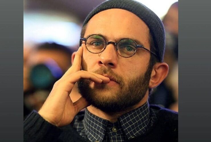 بابک حمیدیان مقابل دوربین 'فیل' حاضر شد