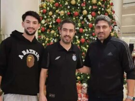 دیدار بازیکن سابق تیم ملی با خسرو و وریا در بحرین