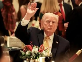 ویدئویی از شام کریسمس ترامپ و ملانیا در مارالاگو