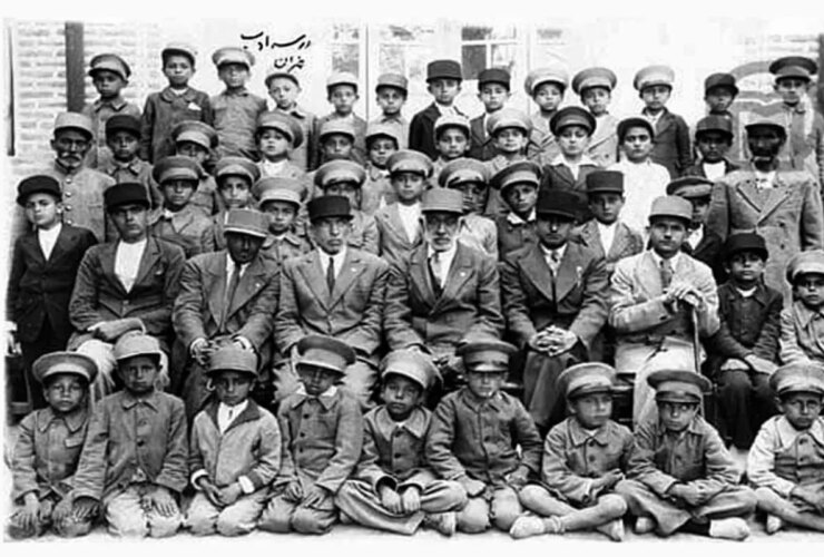 (عکس) سرویس مدرسه در اوایل دوره پهلوی