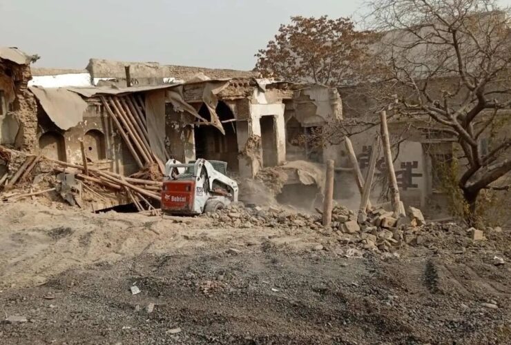 گزارش از دست رفتن خانه تاریخی/ شهرداری تهران خانه امین لشگر را بدون مرمت گرفت